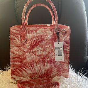Small Caroline pink Flamingo Melbourne Brahmin Bag.
